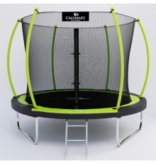 Батут пружинный с защитной сеткой Calviano 252 см - 8ft INSIDE master green