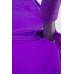Батут пружинный с защитной сеткой Calviano 252 см - 8ft INSIDE master purple