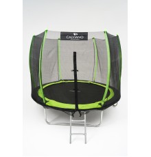Батут пружинный с защитной сеткой Calviano 252 см - 8ft OUTSIDE master green