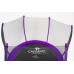 Батут пружинный с защитной сеткой Calviano 252 см - 8ft OUTSIDE master purple