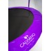 Батут пружинный с защитной сеткой Calviano 252 см - 8ft OUTSIDE master purple