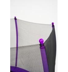Батут пружинный с защитной сеткой Calviano 312 см - 10ft OUTSIDE master purple