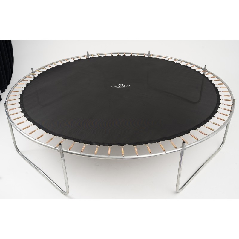 Батут пружинный с защитной сеткой Calviano 374 см - 12ft INSIDE master smile 4816087402868 - фото 4 | Ugolok.by