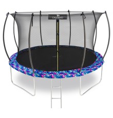 Батут пружинный с защитной сеткой Calviano 374 см - 12ft INSIDE master smile