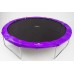 Батут пружинный с защитной сеткой Calviano 374 см - 12ft OUTSIDE master purple