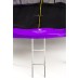 Батут пружинный с защитной сеткой Calviano 374 см - 12ft OUTSIDE master purple