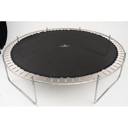 Батут пружинный с защитной сеткой Calviano 374 см - 12ft OUTSIDE master purple