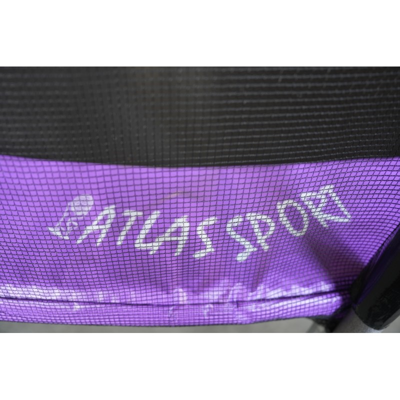 Батут Atlas Sport 183 см (6ft) с внешней сеткой без лестницы PURPLE 4816087402950 - фото 2 | Ugolok.by