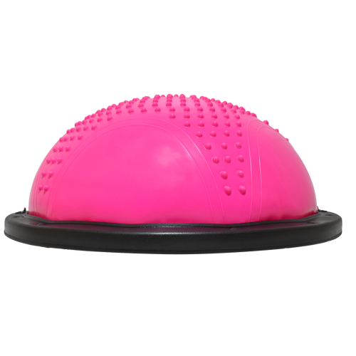 Тренажер Балансировочная платформа CALVIANO Bosu Ball 58 см розовый