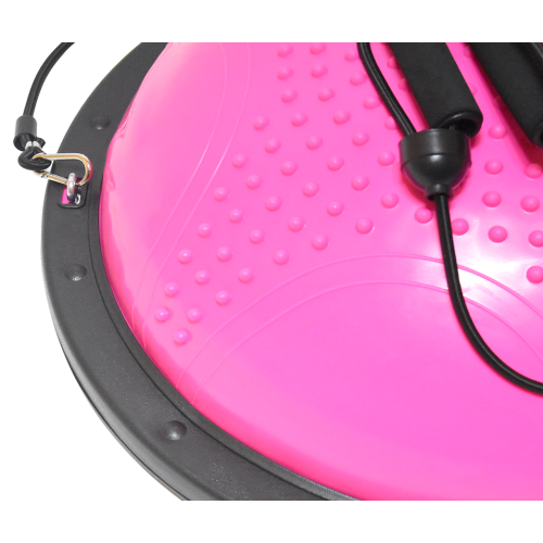 Тренажер Балансировочная платформа CALVIANO Bosu Ball 58 см розовый