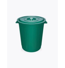 Бак универсальный 80 л с крышкой (темно-зеленый)