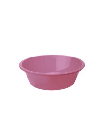 Таз пластиковый 20 л круглый (светло-черничный)