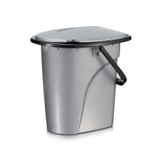 Ведро-туалет 22 л, серое (арт. 143-1)