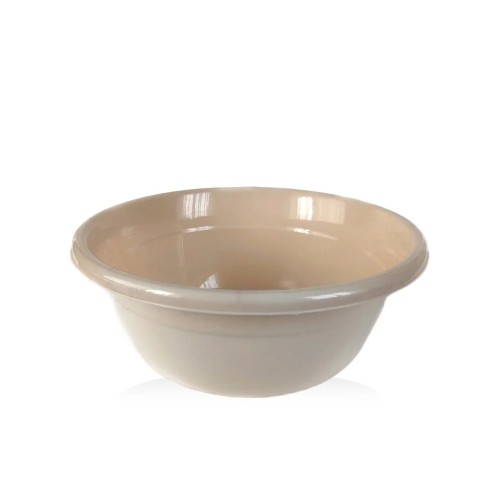 Миска пластиковая Селена 1 л (бежевый)