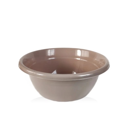 Миска пластиковая Селена 1 л (серо-бежевый)