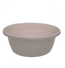 Миска пластиковая Селена 7 л (серо-бежевый)