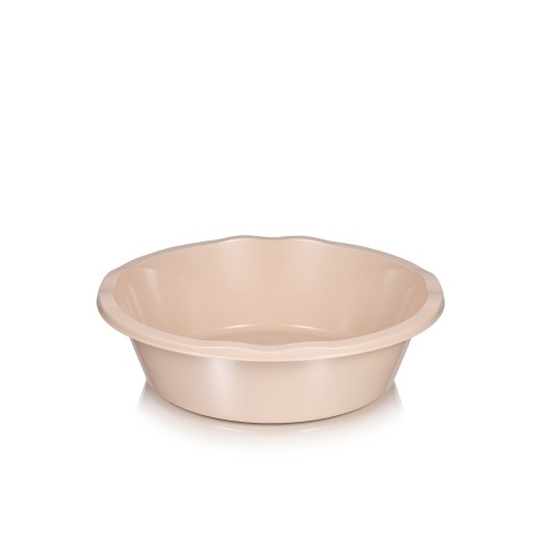 Таз пластиковый Атлант 12 л (бежевый)