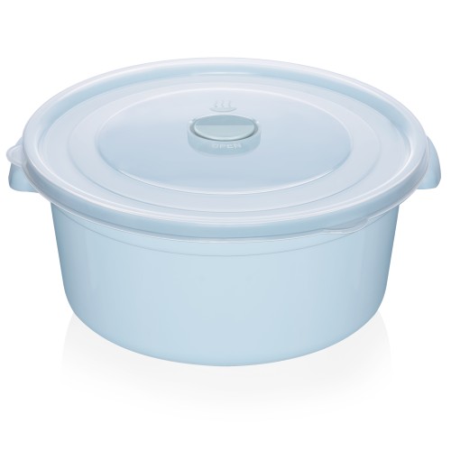 Емкость для микроволновой печи 3л светло-голубой