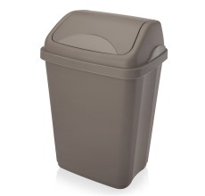Контейнер для мусора Ultra 26 л (серо-коричневый)