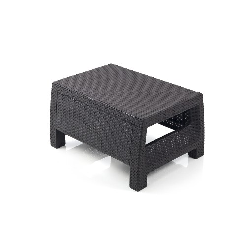 Стол пластиковый "Холидэй" садовый, венге