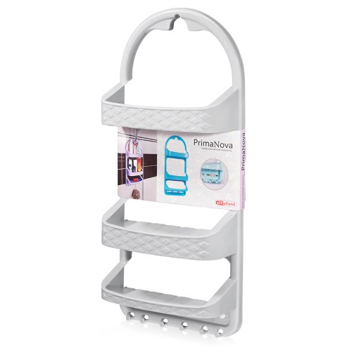 Полка для ванной комнаты "PrimaNova", серый Полка для ванной комнаты "PrimaNova", серый