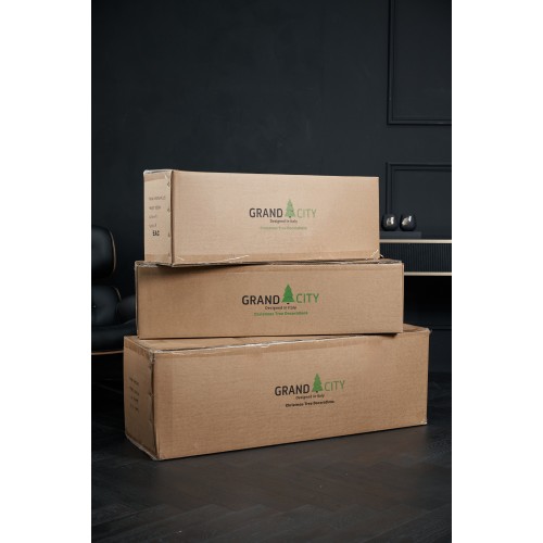 Елка искусственная заснеженная Арона 150 см GrandCity