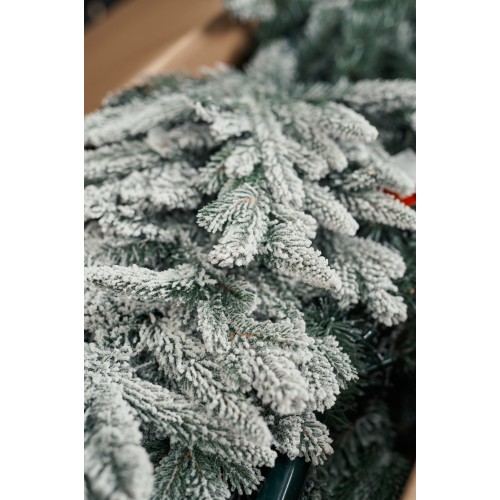 Елка новогодняя заснеженная Арона 210 см GrandCity