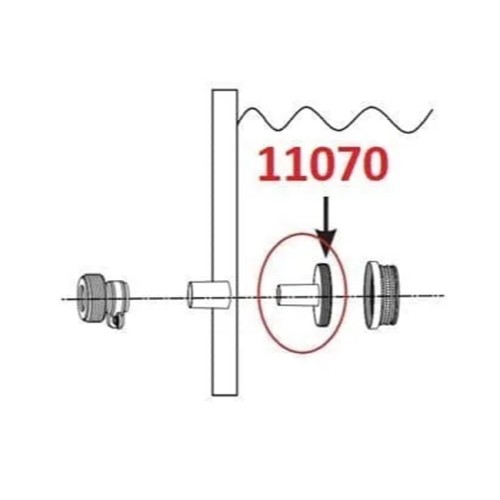 Соединитель под шланг Intex 32 мм 11070, впуск