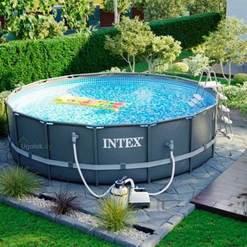 Бассейн каркасный Intex Ultra XTR 488x122 см (26326NP) Бассейн каркасный Intex Ultra XTR 488x122 см (26326NP)