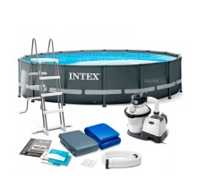 Бассейн каркасный Intex Ultra XTR 488x122 см (26326NP)