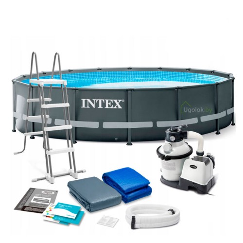 Бассейн каркасный Intex Ultra XTR 488x122 см (26326NP) Бассейн каркасный Intex Ultra XTR 488x122 см (26326NP)