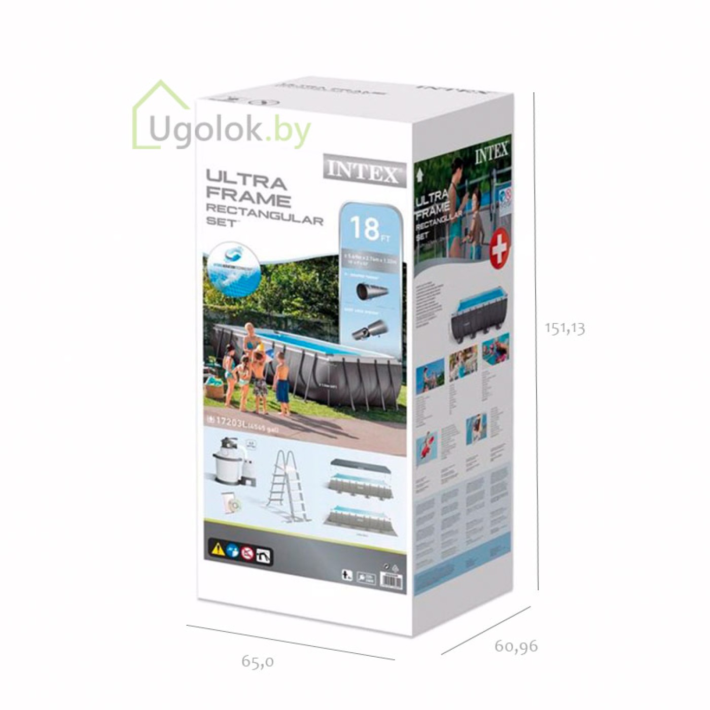 Бассейн каркасный Intex Ultra XTR 549x274x132 см (26356NP) — купить по ...
