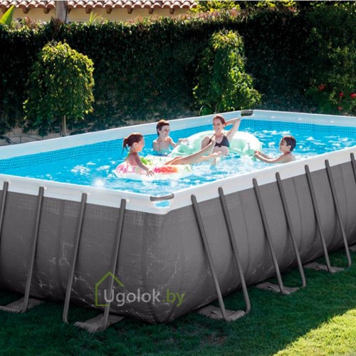 Бассейн Intex Ultra XTR с волейбольной сеткой 732x366x132 см 26368 Бассейн Intex Ultra XTR с волейбольной сеткой 732x366x132 см 26368