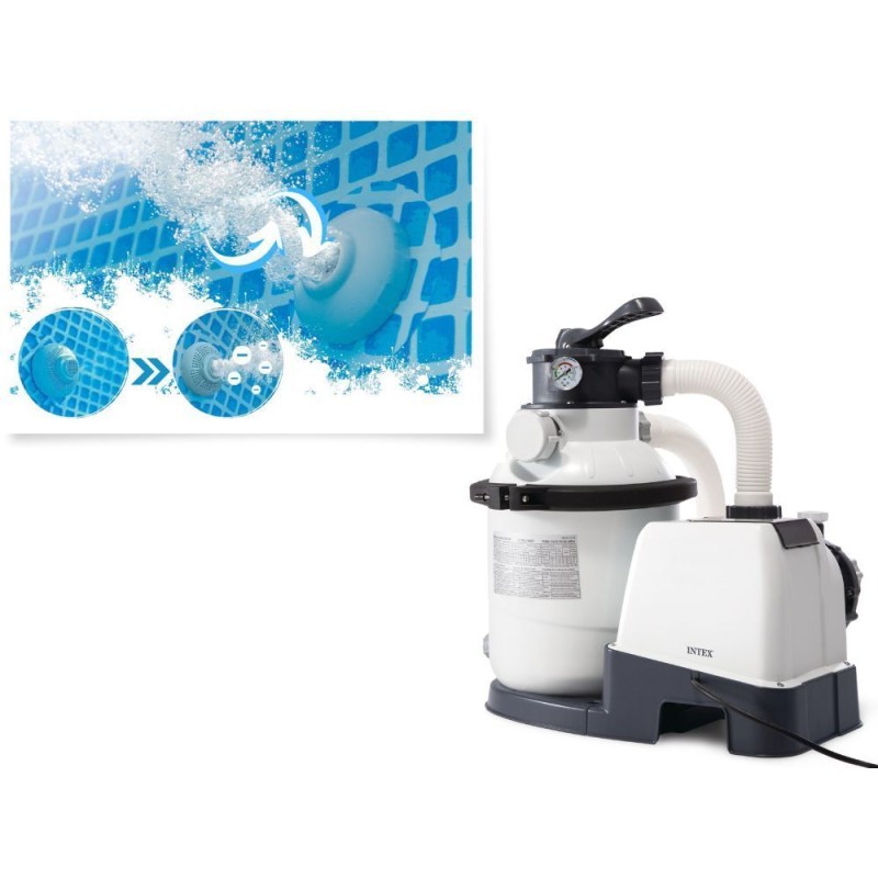 Песочный фильтр-насос Intex SX2100 Pluswith WiFi, 26656 26656 - фото 6 | Ugolok.by