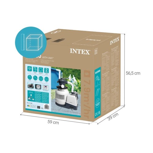 Песочный фильтр-насос Intex  SX2100 Pluswith WiFi, 26656