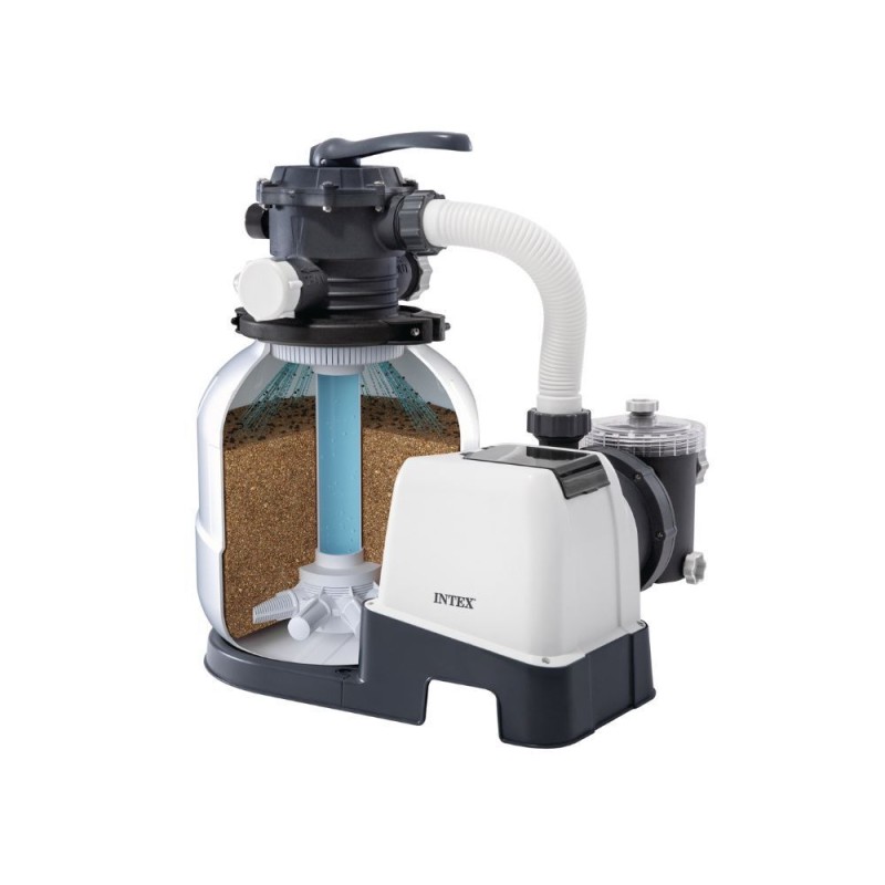 Песочный фильтр-насос Intex SX2100 Pluswith WiFi, 26656 26656 - фото 5 | Ugolok.by