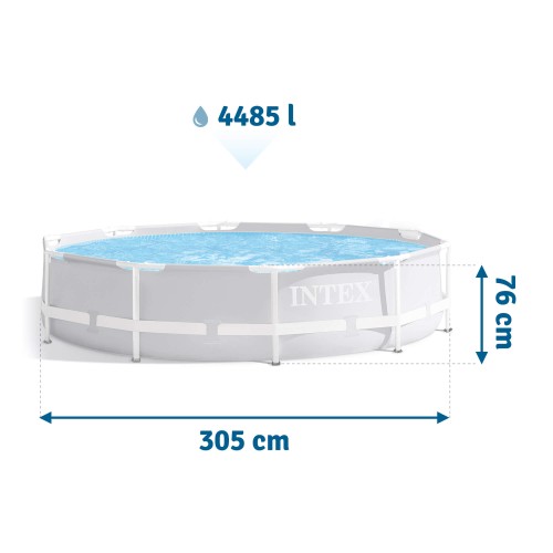 Бассейн каркасный Intex Prism Frame 305x76 см (26700NP) Бассейн каркасный Intex Prism Frame 305x76 см (26700NP)