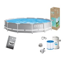 Бассейн каркасный Intex Prism Frame с фильтр-насосом 305x76 см (26702NP)