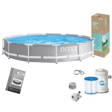 Бассейн каркасный Intex Prism Frame с фильтр-насосом 305x76 см (26702NP)