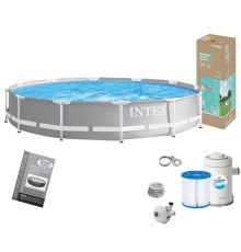 Бассейн каркасный Intex Prism Frame с фильтр-насосом 305x76 см (26702NP)