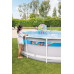 Каркасный бассейн Intex Prism Frame Clearview 26722 (427х107)