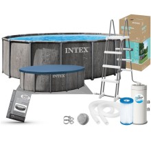 Каркасный бассейн Intex Greywood Prism Frame 457x122 см (26742)