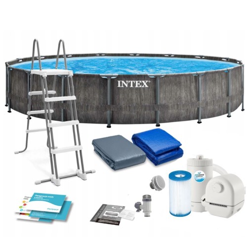 Каркасный бассейн Intex Greywood Prism Frame 549x122 см (26744)