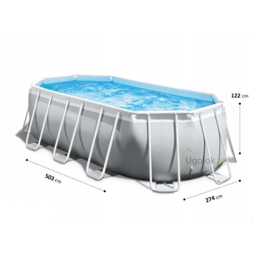 Бассейн каркасный Intex Prism Frame 503x274x122 см (26796NP) Бассейн каркасный Intex Prism Frame 503x274x122 см (26796NP)