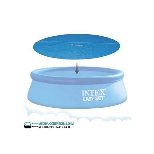 Тент с обогревающим эффектом Intex для бассейнов 244 см (29020/28010)