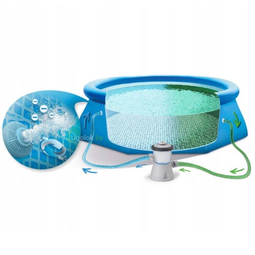 Бассейн Intex Easy Set с фильтр-насосом 244x61 см (28108NP) Бассейн Intex Easy Set с фильтр-насосом 244x61 см (28108NP)