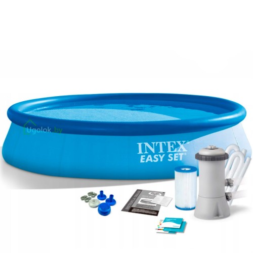 Бассейн Intex Easy Set с фильтр-насосом 396x84 см (28142NP) Бассейн Intex Easy Set с фильтр-насосом 396x84 см (28142NP)