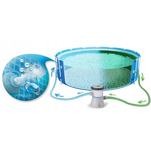 Бассейн каркасный Intex Metal Frame с фильтр-насосом 305x76 см (28202 NP) Бассейн каркасный Intex Metal Frame с фильтр-насосом 305x76 см (28202 NP)
