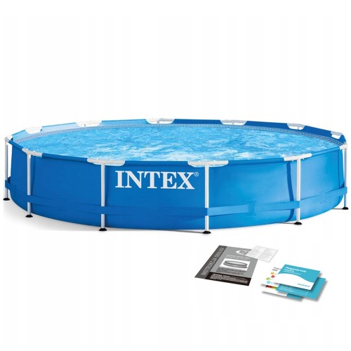 Бассейн каркасный Intex Metal Frame 366x76 см (28210NP) Бассейн каркасный Intex Metal Frame 366x76 см (28210NP)