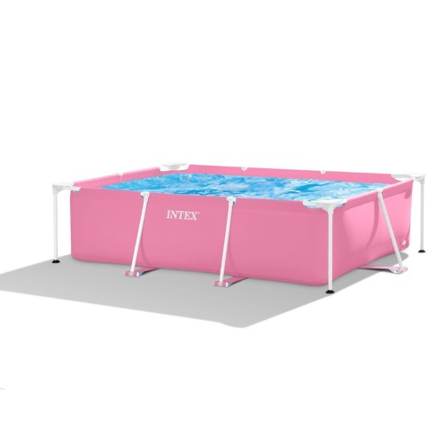 Бассейн каркасный Intex 220x150x60 см (28266) розовый Бассейн каркасный Intex 220x150x60 см (28266) розовый
